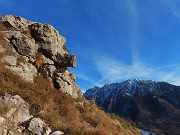 39 Roccioni del Monte Castello con vista in Alben